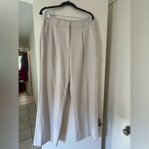Old Navy Cream Wide Leg Women's Pants